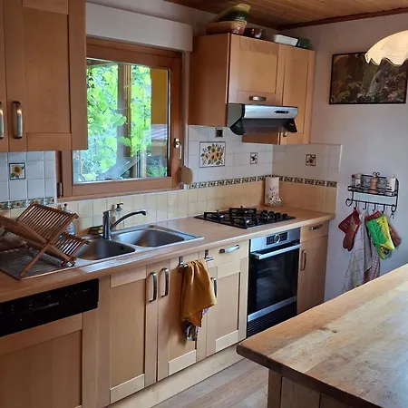 Maison 20' Colmar Jardin Calme Chevaux Vue Poele A Bois