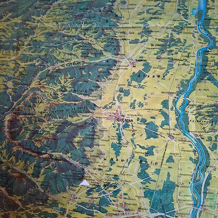 Maison 20' Colmar Jardin Calme Chevaux Vue Poêle à Bois Hébergement de vacances