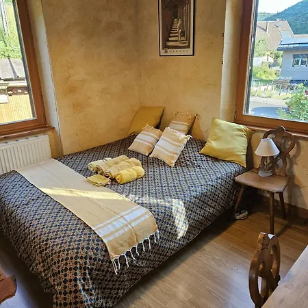 Maison 20' Colmar Jardin Calme Chevaux Vue Poele A Bois 융홀츠